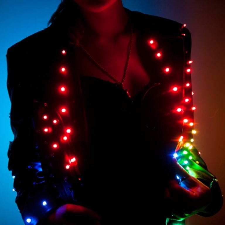 Led light up jacket with custom lighting effects ★350 leds - by ETEREshop