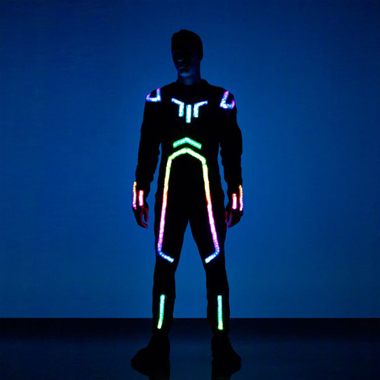 LED screen light up suit / LED robot suit 5000LEDs - by ETERESHOP