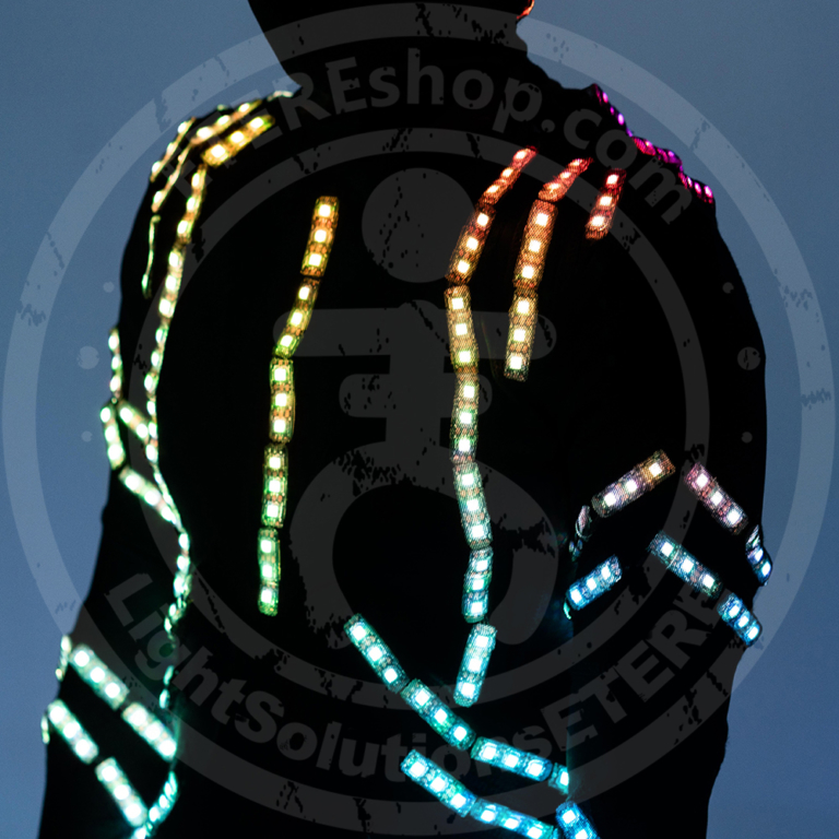 LED light suit - glow costumes / Dance perfromance wear