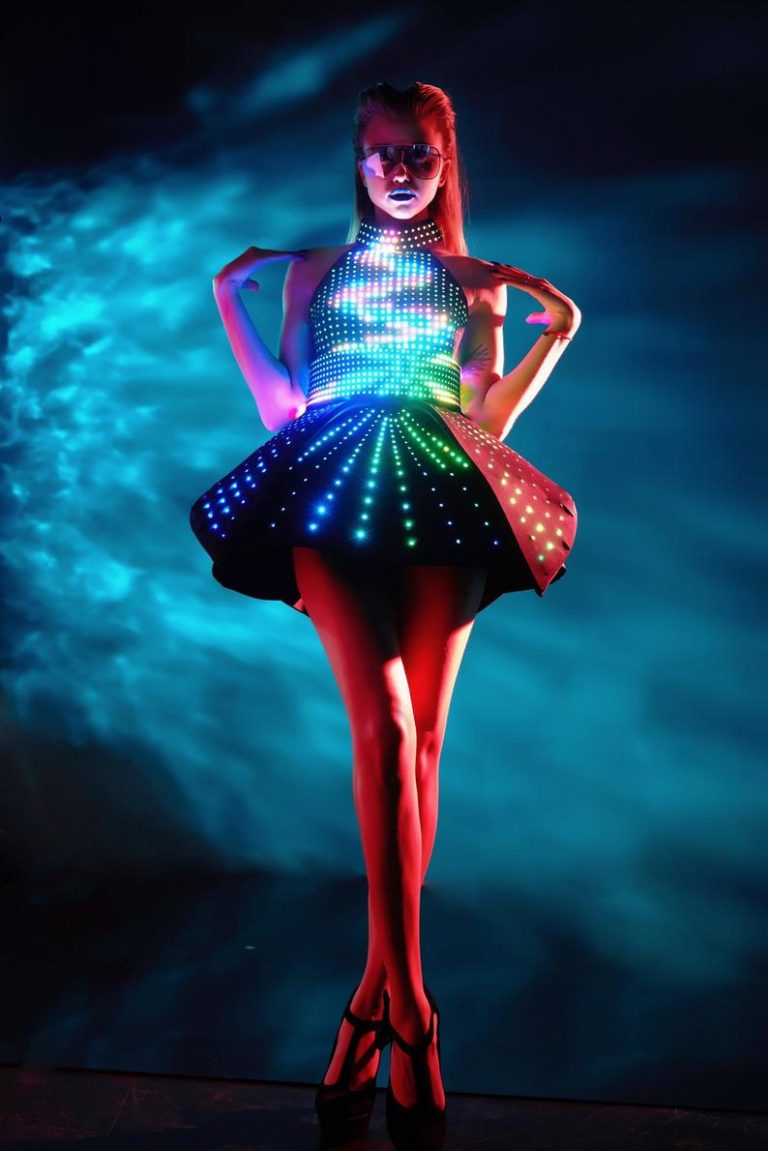 Top-17 LED Light Dresses of 2019 - Light Solutions ETERE - by ETERESHOP