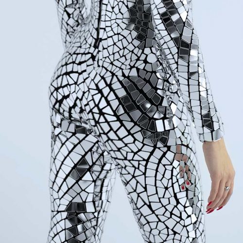 Cosplay Mirror Lady Gaga Bodysuit - by ETERESHOP