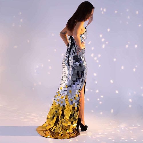 160 Best GOLD Sequin Dresses ideas