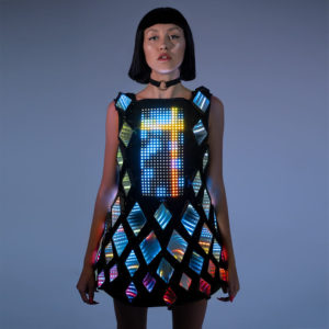 LED Infinity Mirror Dress with an LED Screen _N16 at an affordable price