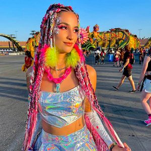 Bright looks of the Electric Daisy Carnival, 2022 - by ETERESHOP