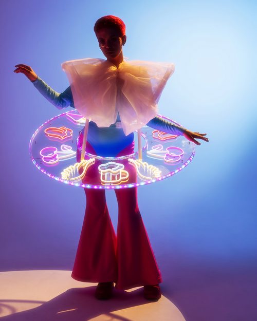 LED light up Dresses for Dance Show and Party - by ETERESHOP