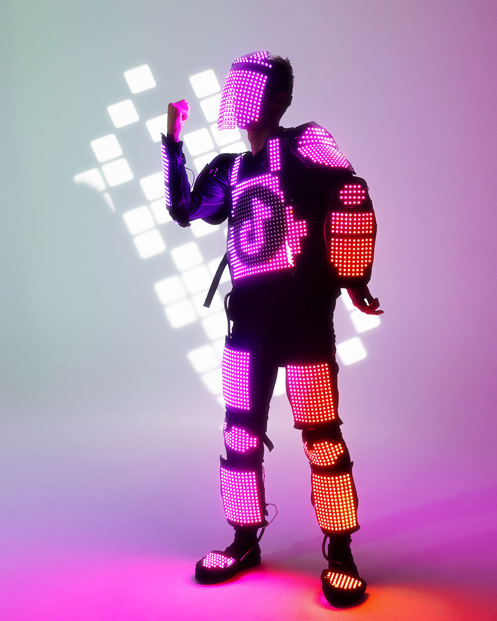 robot armor costume
