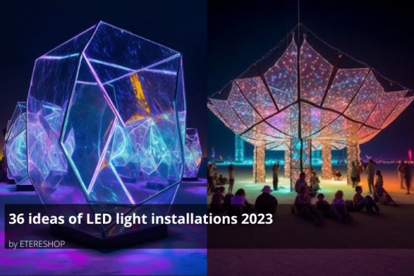 36 Ideas Of LED Light Installations 2023 595x397 