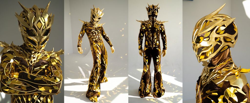 Cosplay Golden Mirror Ent Tree Spriggan Costume ETERESHOP Design