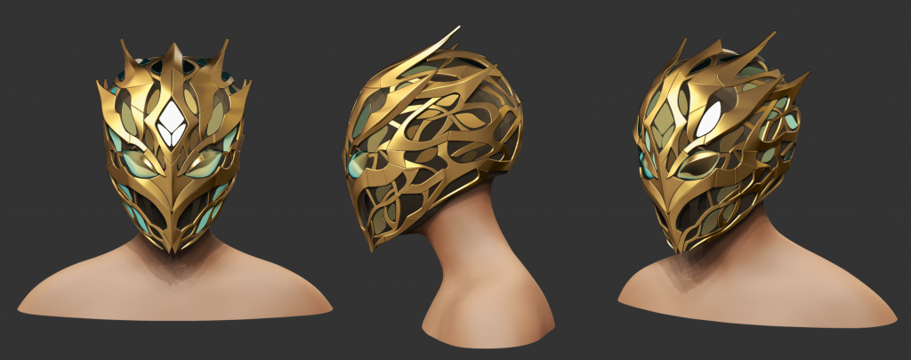 Gold Tree Ent Helmet ETERESHOP Design