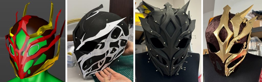 Golden Tree Ent Helmet Creation Process ETERESHOP Design