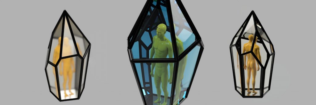 Infinity Mirror Crystal Render