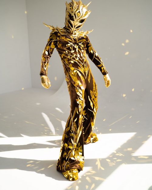 Custom Gold Tree Costume Groot Cosplay