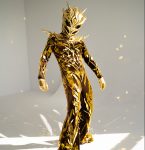 Custom Gold Tree Costume Groot Cosplay