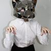 Disco Ball Cat Helmet