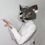 Disco Ball Cat Mask