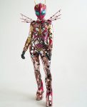 Pink Mirror Dragonfly Costume