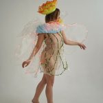 Daffodil Flower Costume with 200 LEDs