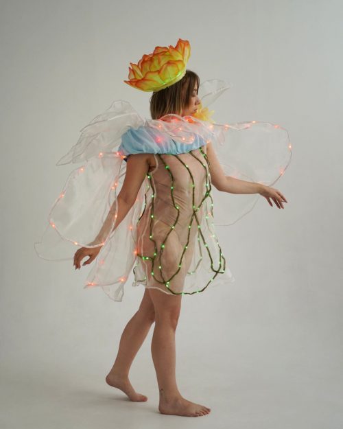 Daffodil Flower Costume with 200 LEDs