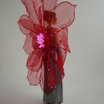 Flower Costume with 200 LEDs side view