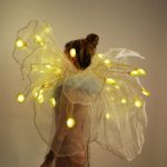 LED Flower Costume 340 LEDs side view