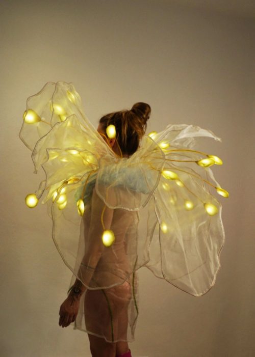 LED Flower Costume 340 LEDs side view