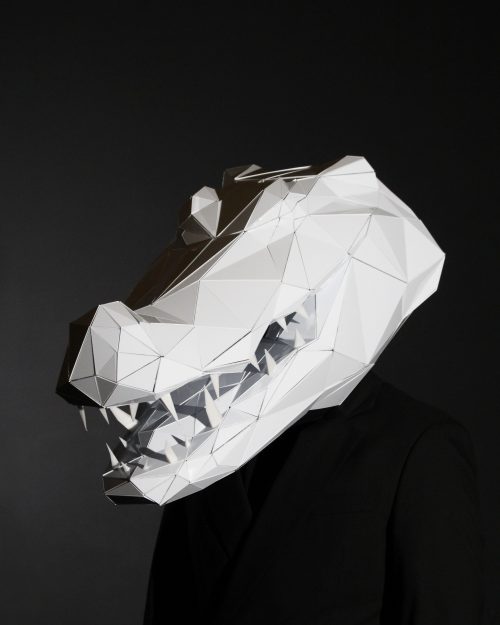 Cosplay Mask 3D Crocodile ETERESHOP