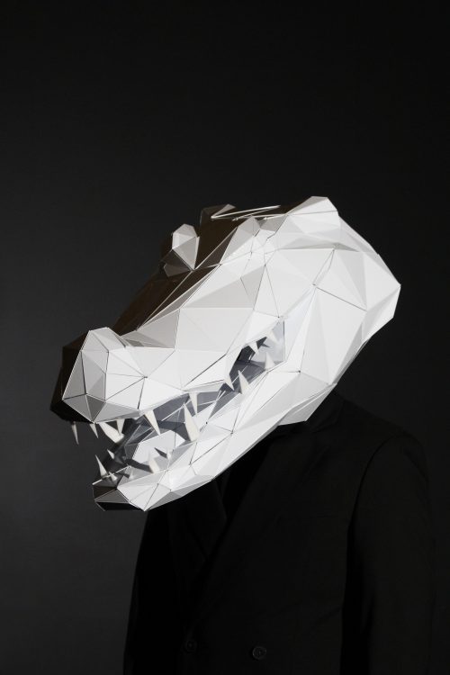 Cosplay Mask 3D Crocodile ETERESHOP