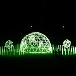 LED Geo Dome Luminous Installation