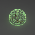 Large-scale LED Tube Geosphere