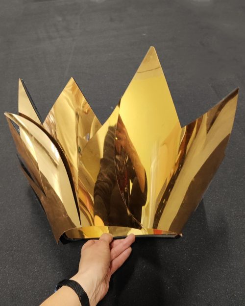 Gold Mirror Crown