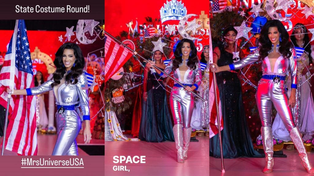 Mrs Universe USA 2025 National Costume Round Amber Uhler