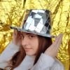 Silver Mirror Hat