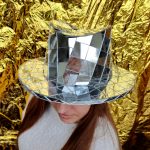 Silver Mirror Hat