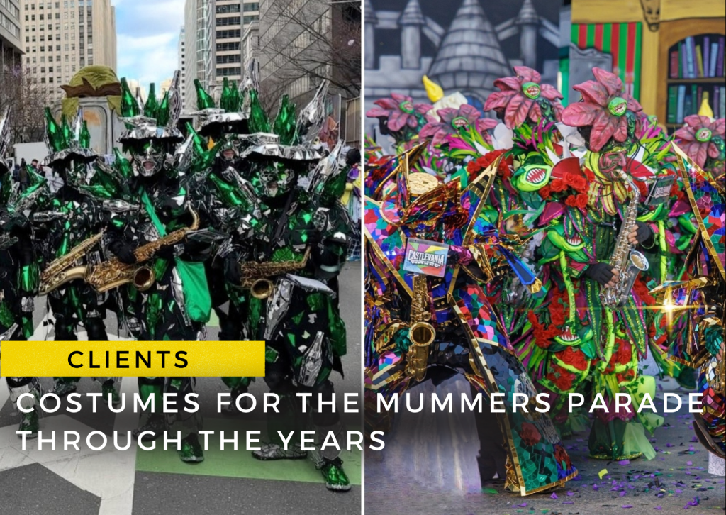 Costumes for Mummers Parade Through the Years by ETERESHOP