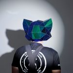 Cat Helmet Back View