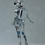 Cosplay Astronaut Female Silver NASA Suit