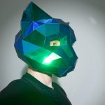 Low-Poly Cosplay Cat Mask