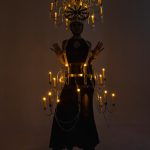 Chandelier Dress with LED Candles by ETERESHOP