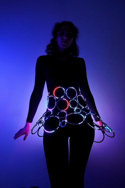 Glowing Rave Skirt