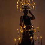 LED Candles Chandelier Dress