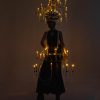 LED Chandelier Costume Light-Up Chandelier Dress by ETERESHOP