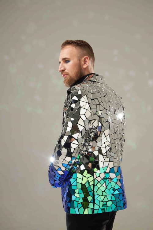 Shiny Stage Jacket for Men ETERESHOP Design