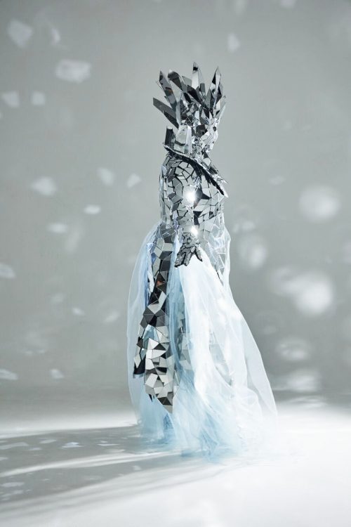 Silver Ice Queen Broken Mirror side view